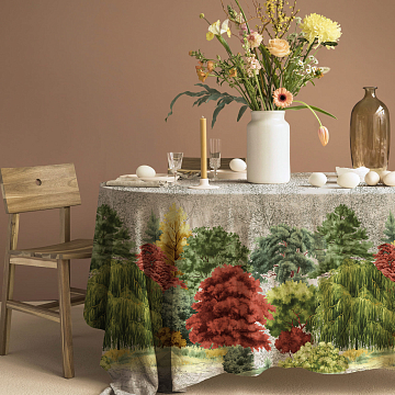 Рогожка 150 см наб арт. 904 29448-1 Осень