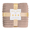 Плед велсофт Fine Line Робак 16-1221 полоса, 3 см