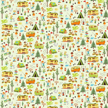 Перкаль 150 см 13413-1 Кэмпинг