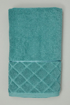 Полотенце махровое Fine Line Жемчужная коллекция, морская волна