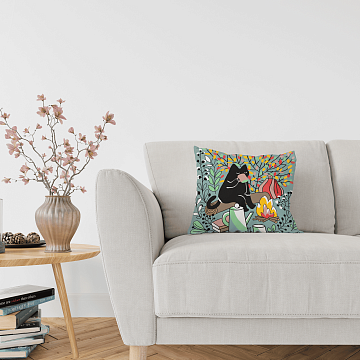 Рогожка 150 см наб арт. 904 29247-2 Время чаепития