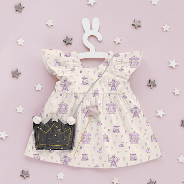 Фланель 90 см 29144-2 Карусель