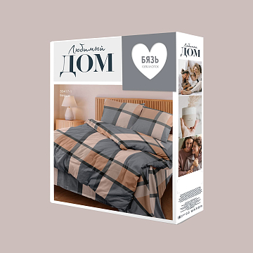 КПБ Любимый дом Бязь 50417-1 Верде н/у