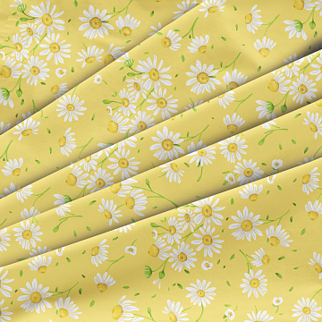 Перкаль 150 см наб 64053-3 Милора желтый