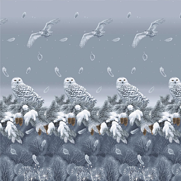 Перкаль 220 см наб 72109-1 Совушка