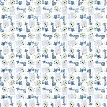 Фланель 90 см б/з 29202-1 Ребятки