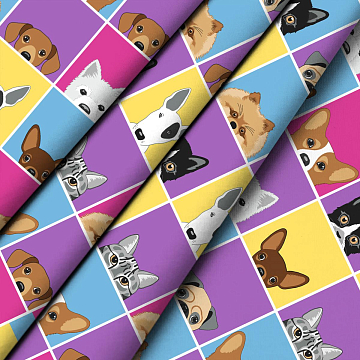 КПБ WENGE KIDS Перкаль 60135-1 Fluffy Friends