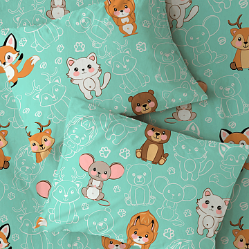 Перкаль 150 см наб 13460-1 Животный мир