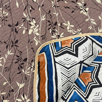 Покрывало двустороннее Комфорт Цветочное сплетение