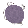Подушка на стул с тафтингом круглая Все ДOMA/Vse DOMA 60008-17 Лаванда