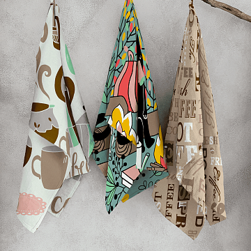 Рогожка 150 см наб арт. 904 29247-2 Время чаепития