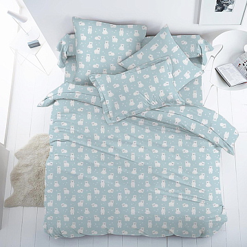 Перкаль 150 см наб 13386-1 Белый мишка