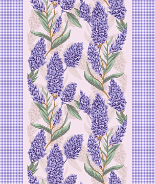 Полотно вафельное 50 см наб 29321-1 Мускари