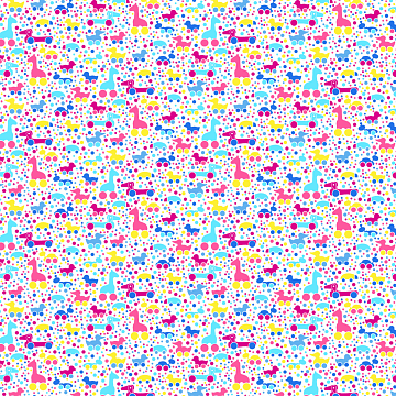 Фланель 90 см б/з 29146-3 Игрушки