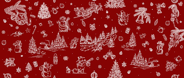 Рогожка 150 см наб арт. 904 29208-1 Новогодние традиции