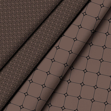 КПБ Fine Line Перкаль 50118-1/50168-3 Мокко Арт