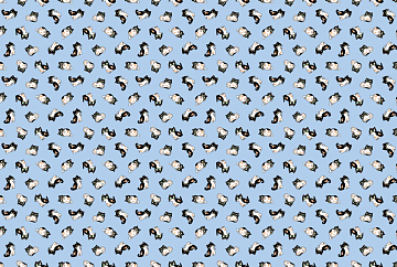 Ситец 95 см набивной 29150-2 Котики