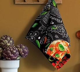 Ткань для шитья: вафельное полотно 50х220 см 175 г/кв.м