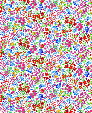 Ситец 95 см 21219-1 Полевые цветы