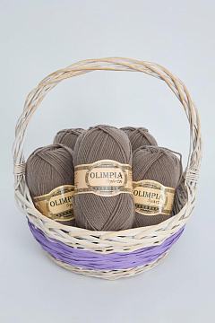Пряжа для ручного вязания Olimpia Sparta цв.IR11 туман 5шт*100г