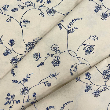 Вареный хлопок 220 см наб 72238-1 Цветочный сад