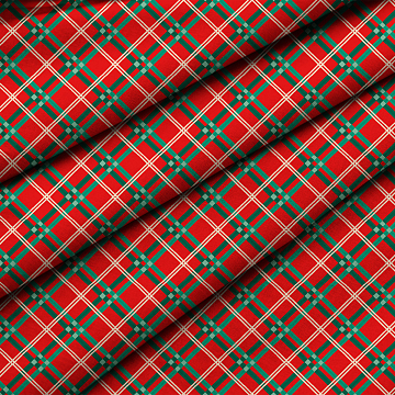 Прихватка-рукавица рогожка Fine Line 62037-1 Шотландка