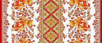 Рогожка 150 см наб арт. 904 35059-1 Жар-Птица