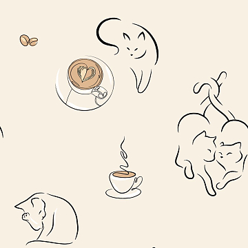 Перкаль 220 см наб 50296-1 Котолатте