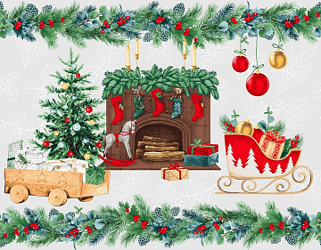 Дорожка 50 см наб 29390-1 У камина