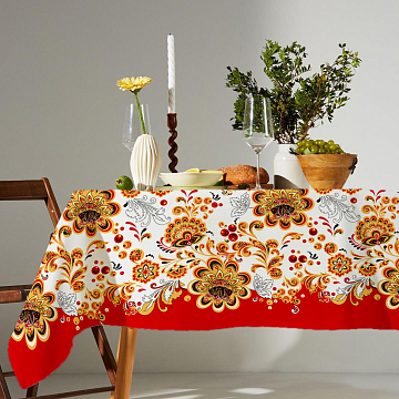 Рогожка 150 см наб арт. 904 29407-1 Новая хохлома