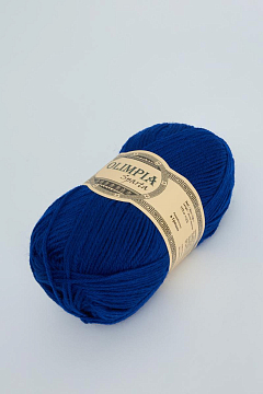 Пряжа для ручного вязания Олимпия Спарта/Olimpia Sparta цв.IR10 синяя 5шт*100г