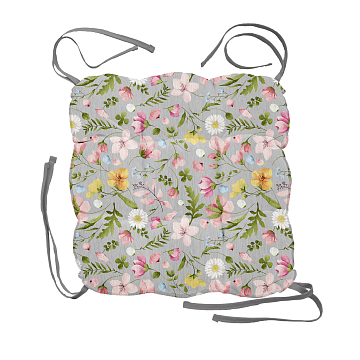 Подушка на стул с тафтингом квадратная Все ДOMA/Vse DOMA 60359-1 Офелия