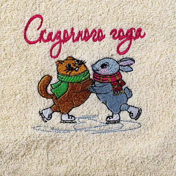 Полотенце махровое Fine Line ОМ-2 Снежная зима