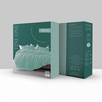 КПБ Fine Line Поплин Mint
