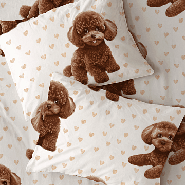 Перкаль 150 см наб  13489-1 Пудель