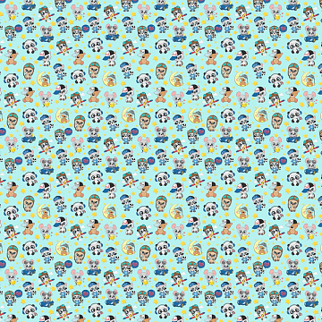 Перкаль 150 см 13179-1 Малыши мальчики