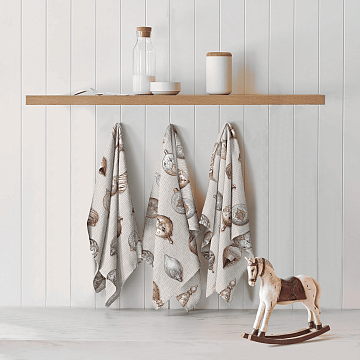 Рогожка 150 см наб арт. 904 29292-1 Новогодняя игрушка