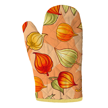 Прихватка-рукавица рогожка Все ДOMA/Vse DOMA 60244-1 Физалис