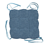 Чехол на табурет с тафтингом квадратный WENGE 60008-11 Juliet denim