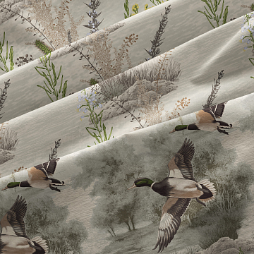 Бязь Премиум 220 см 6919-1 Утиная охота