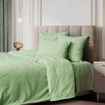 Перкаль 220 см гладкокрашеный арт. 239 86024-12 фисташковый АК