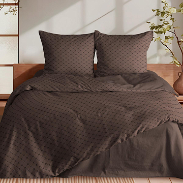 КПБ Fine Line Перкаль 50118-1/50168-3 Мокко Арт