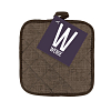 Прихватка рогожка WENGE 60008-10 Juliet coffe