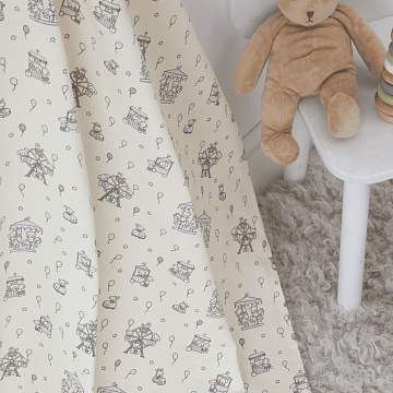 Фланель 90 см 29144-3 Карусель