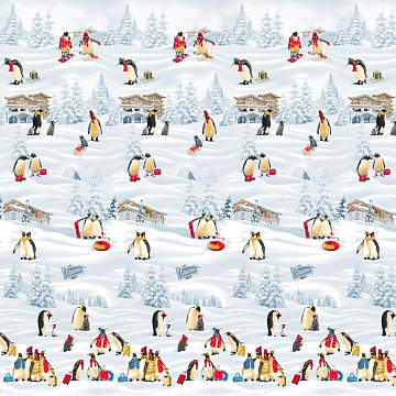 Перкаль 220 см 7100-1 Лапландия