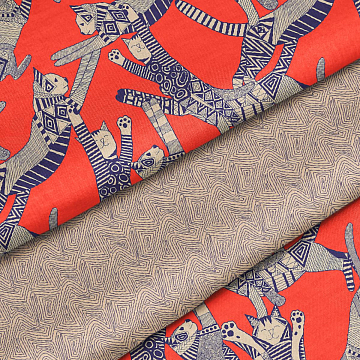 КПБ Fine Line Перкаль 50383-4/50384-1 Египетские коты н/у