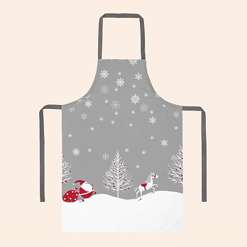 Фартук рогожка Все ДOMA/Vse DOMA 60324-1 Зимняя сказка