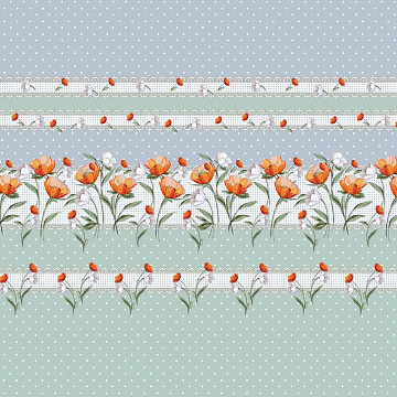 Бязь Премиум 220 см 6825-1 Эльза