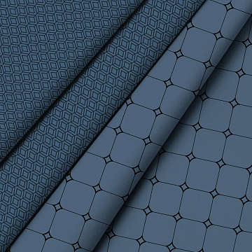 КПБ Fine Line Перкаль 50118-2/50168-2 Полуночный сапфир Арт