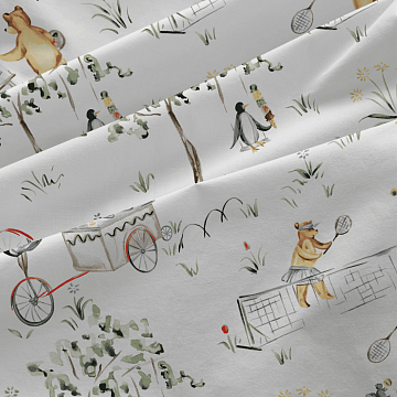 Перкаль 150 см наб 13493-1 Уик-энд